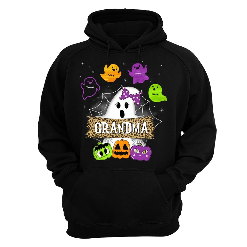 Grandma Mom Boo Crew Personalized Shirt