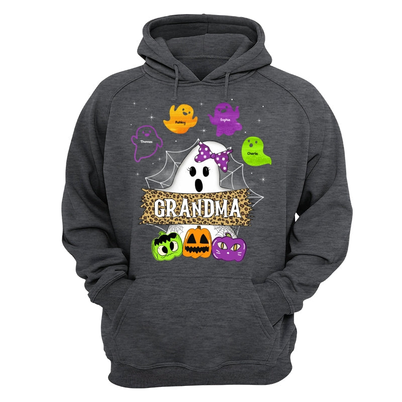 Grandma Mom Boo Crew Personalized Shirt