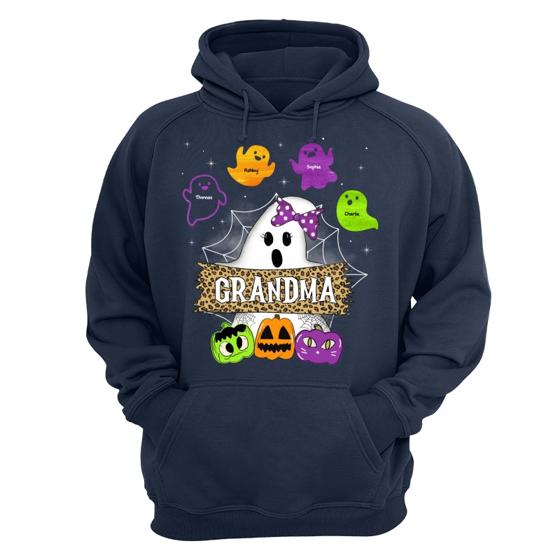 Grandma Mom Boo Crew Personalized Shirt